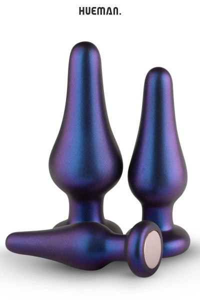 Kit 3 plugs anal Comet - Hueman Hueman