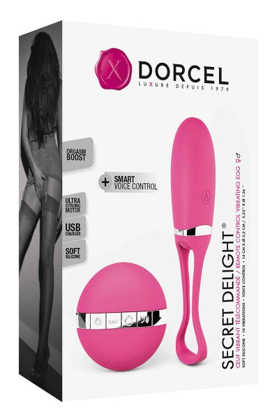 Oeuf vibrant télécommandé Secret Delight Dorcel