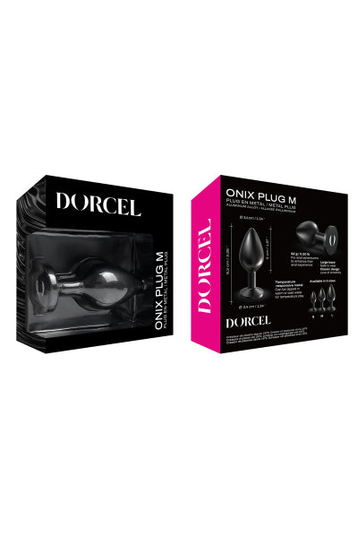 Plug anal en métal Onix Plug M - Dorcel Dorcel
