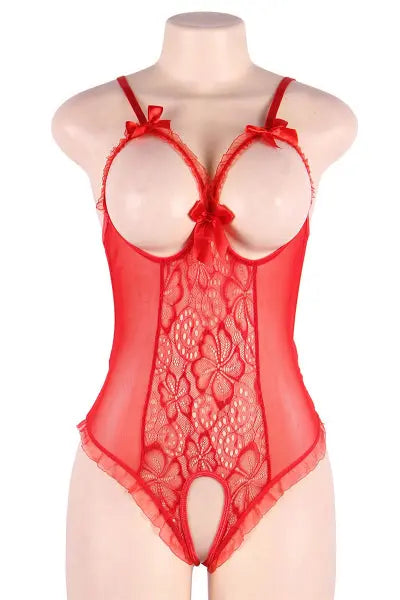 Body rouge ouvert - Paris Hollywood Paris Hollywood