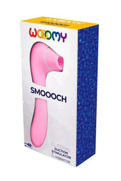 Stimulateur clitoridien Smooch rose - Wooomy Wooomy