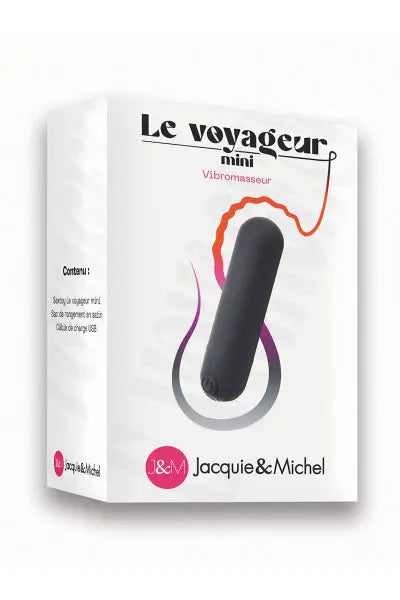 Vibro rechargeable Le voyageur Mini - Jacquie et Michel Jacquie & Michel Toys
