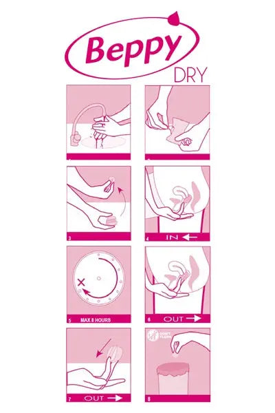 Boite 8 tampons Beppy DRY Beppy