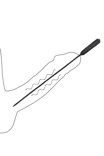 Plug d'urètre vibrant extra long - Ouch! Ouch!