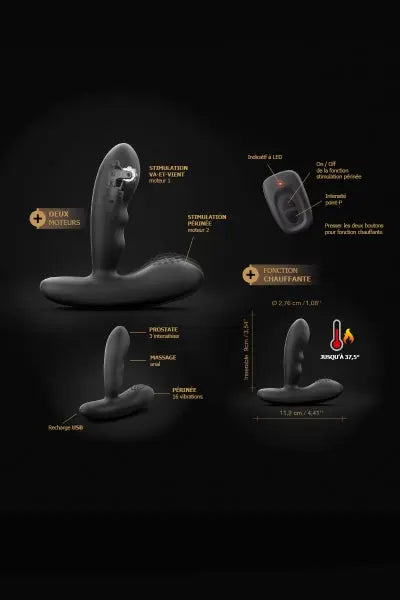 Stimulateur prostatique P Stroker Dorcel