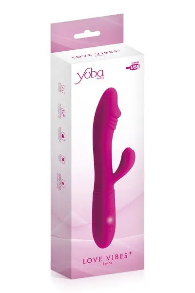 Vibromasseur rabbit Becca - Yoba Yoba