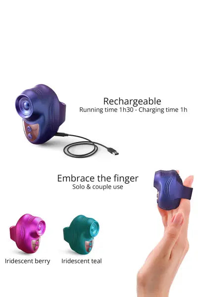 Stimulateur clitoridien Kisscool violet - Love to Love Love to Love