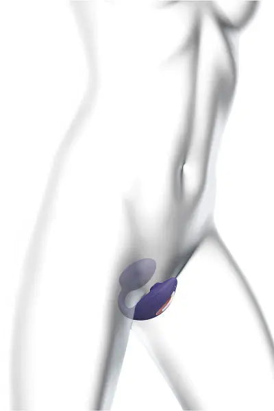 Double stimulateur Wonderlover violet - Love to Love Love to Love