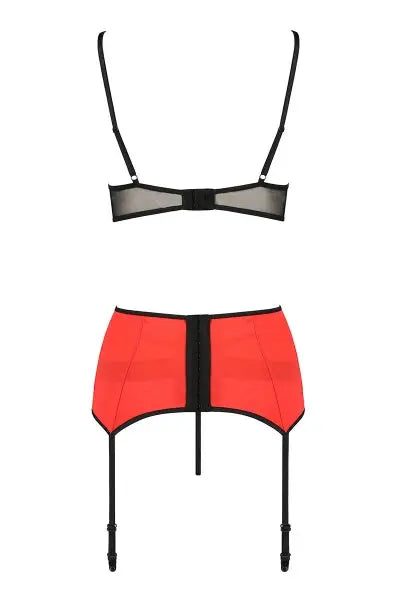 Ensemble lingerie à jarretelles Femmina - Passion Passion lingerie