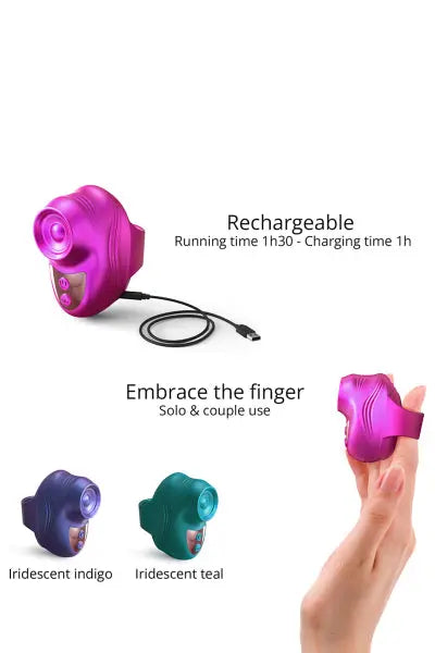 Stimulateur clitoridien Kisscool fuchsia - Love to Love Love to Love