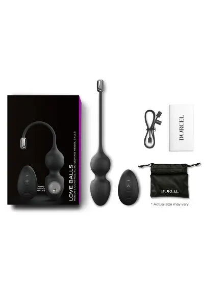 Love balls télécommandées noires - Dorcel Dorcel