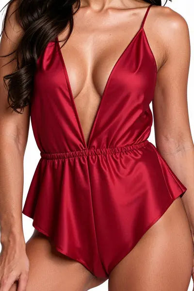 Body bordeaux Sensie - Passion Passion lingerie