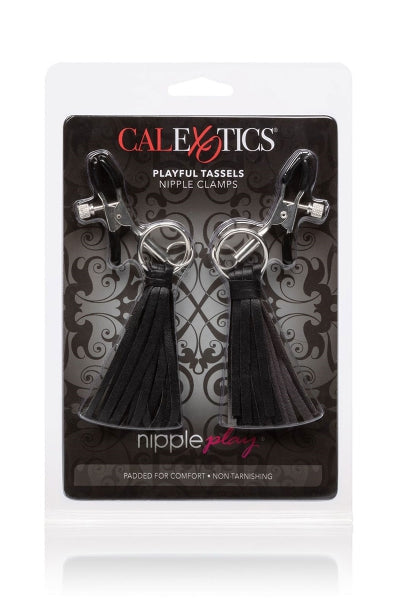 Pinces à tétons avec pompons - Calexotics Calexotics