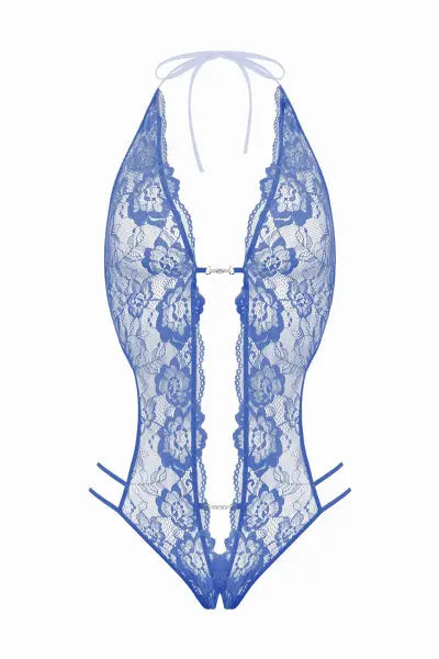 Body string ouvert Renee bleu - Christine Christine