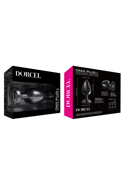 Plug anal en métal Onix Plug L - Dorcel Dorcel