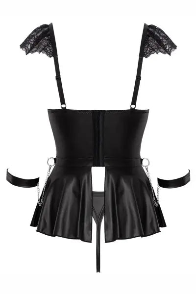 Ensemble 3 pièces lingerie Fetish - Cotelli Bondage Cotelli Bondage