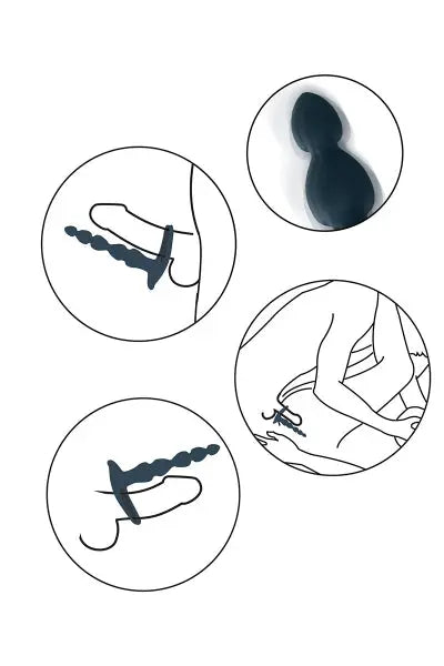 Vibro pour double pénétration Elixer Toy Joy