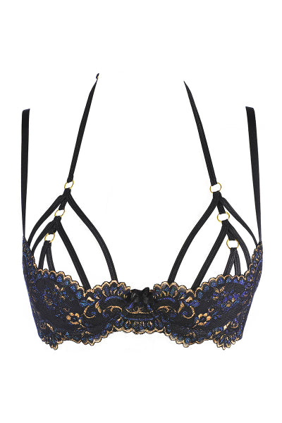 Soutien-gorge dentelle Noir V-10361 - Axami Axami