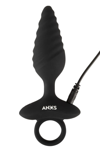 Plug vibrant flexible avec Design en spirale - Anos Anos