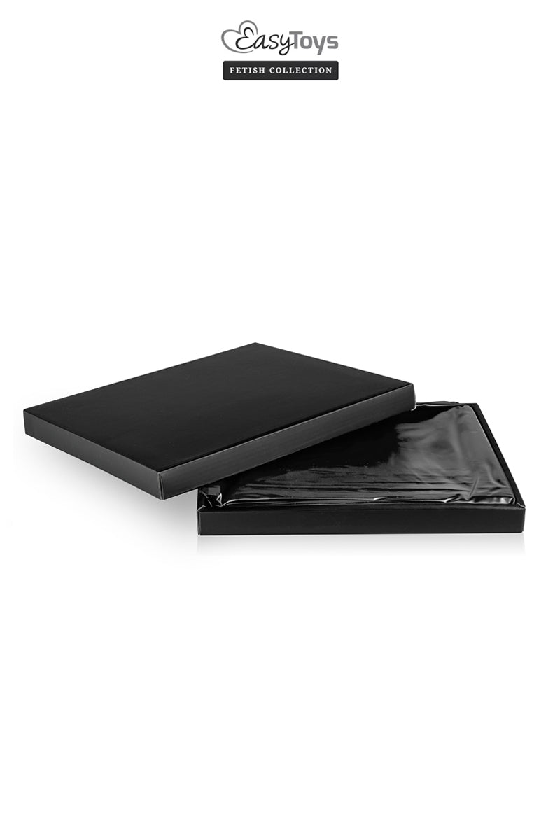 Drap Vinyle noir ou rouge  - EasyToys Fetish Collection