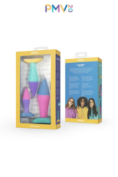 Coffret 3 plugs anal Koda - PMV20 PMV20