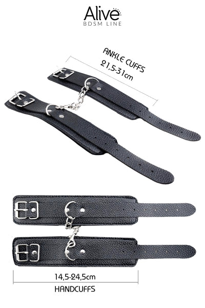 Kit BDSM Secret Desires noir - Alive Alive