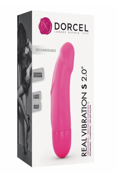 Vibro rechargeable Real Vibration rose S 2.0 - Dorcel Dorcel