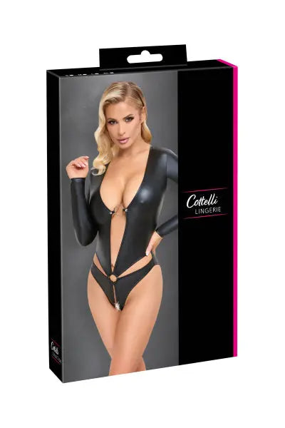 Body ouvert à manches longues - Cotelli Lingerie Cotelli Lingerie