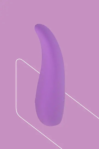 Mini vibro rechargeable ThrillLeaf violet - FairyGasm Fairygasm