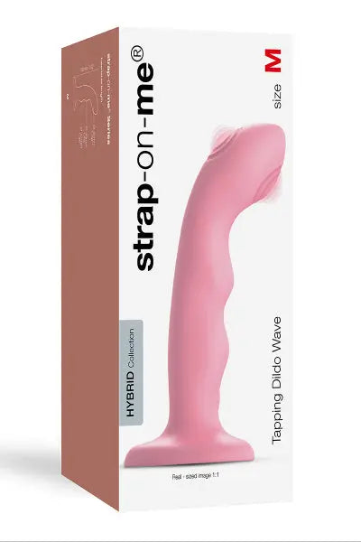 Vibro Tapping dildo wave rose - Strap on Me Strap-on-Me