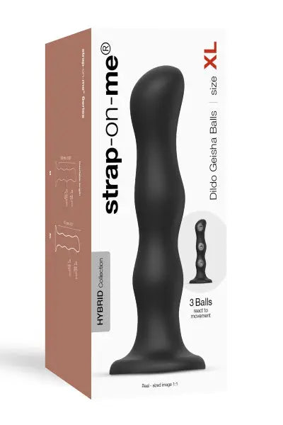 Geisha Dildo XL Noir - Strap-On-Me Strap-on-Me