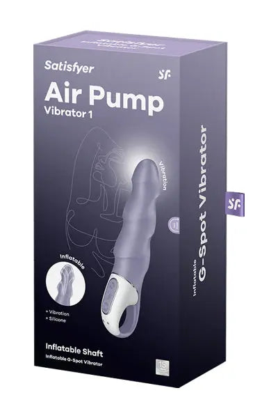 Vibro gonflable Satisfyer Air Pump Vibrator 1 Satisfyer