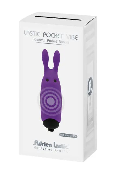Pocket vibe lapin violet - Adrien Lastic Adrien Lastic