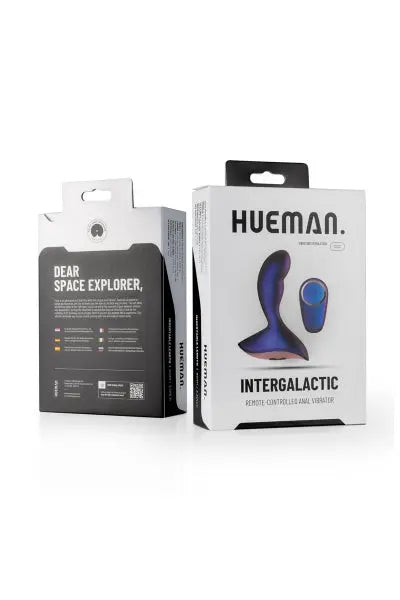 Plug vibrant télécommandé Intergalactic - Hueman Hueman