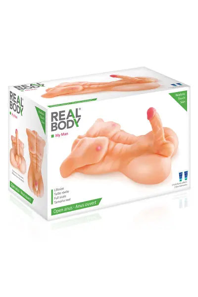 Buste homme réaliste en érection Real Body