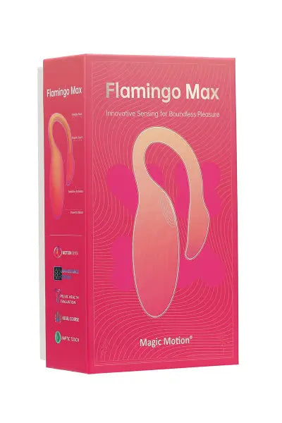 Oeuf vibrant connecté Flamingo Max orange - Magic Motion Magic Motion