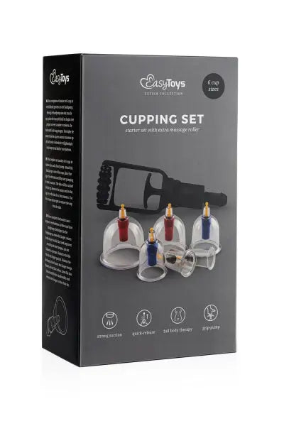 Coffret 6 ventouses Cupping Set - EasyToys Fetish Collection Easytoys Fetish Collection