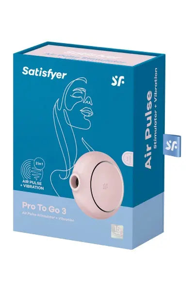 Stimulateur Satisfyer Pro To Go 3 rose Satisfyer