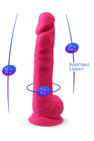 Gode The Original Model 1 rose 38 cm - SilexD SilexD