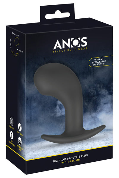 Plug prostatique vibrant Big Head - Anos Anos