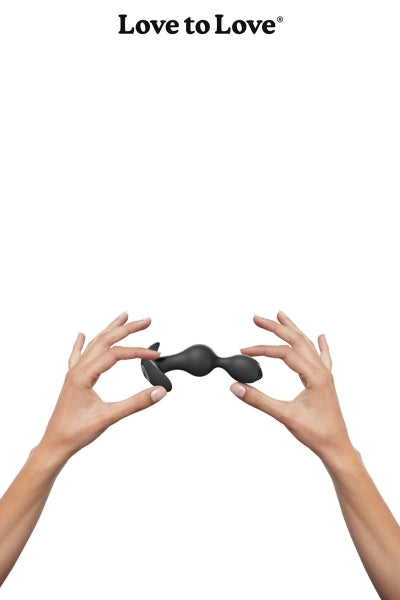 Plug anal vibrant Twinny Bud noir Love to Love
