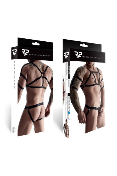 Ensemble harnais et jockstrap ouvert - Regnes Regnes