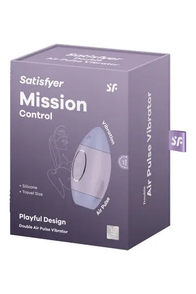 Stimulateur sans contact et vibrant Mission Control - Satisfyer Satisfyer