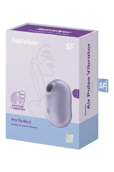 Stimulateur Satisfyer Pro To Go 2 lavande Satisfyer