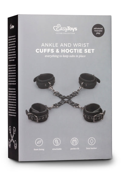 Croix en cuir Hog Tie - Easytoys Fetish Collection Easytoys Fetish Collection