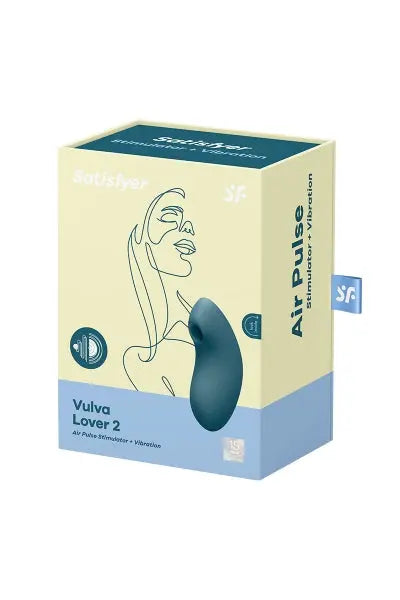 Double stimulateur Vulva Lover 2 bleu - Satisfyer Satisfyer
