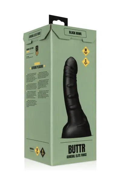 Gode XXL Black Hawk  30,5 x 6,9 cm - Buttr BUTTR