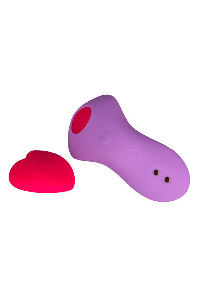 Stimulateur télécommandé de culotte HeartGem violet - FairyGasm Fairygasm