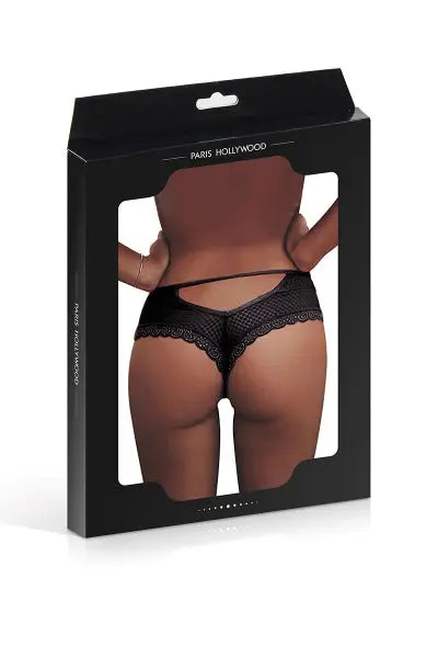 Tanga noir dentelle - Paris Hollywood Paris Hollywood