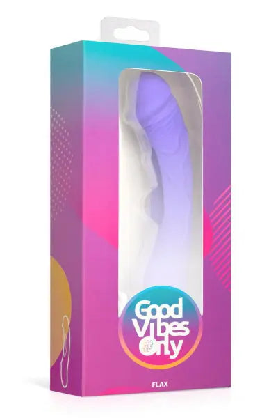 Vibro avec stimulateur de point G Flax - Good Vibes Only Good vibe only